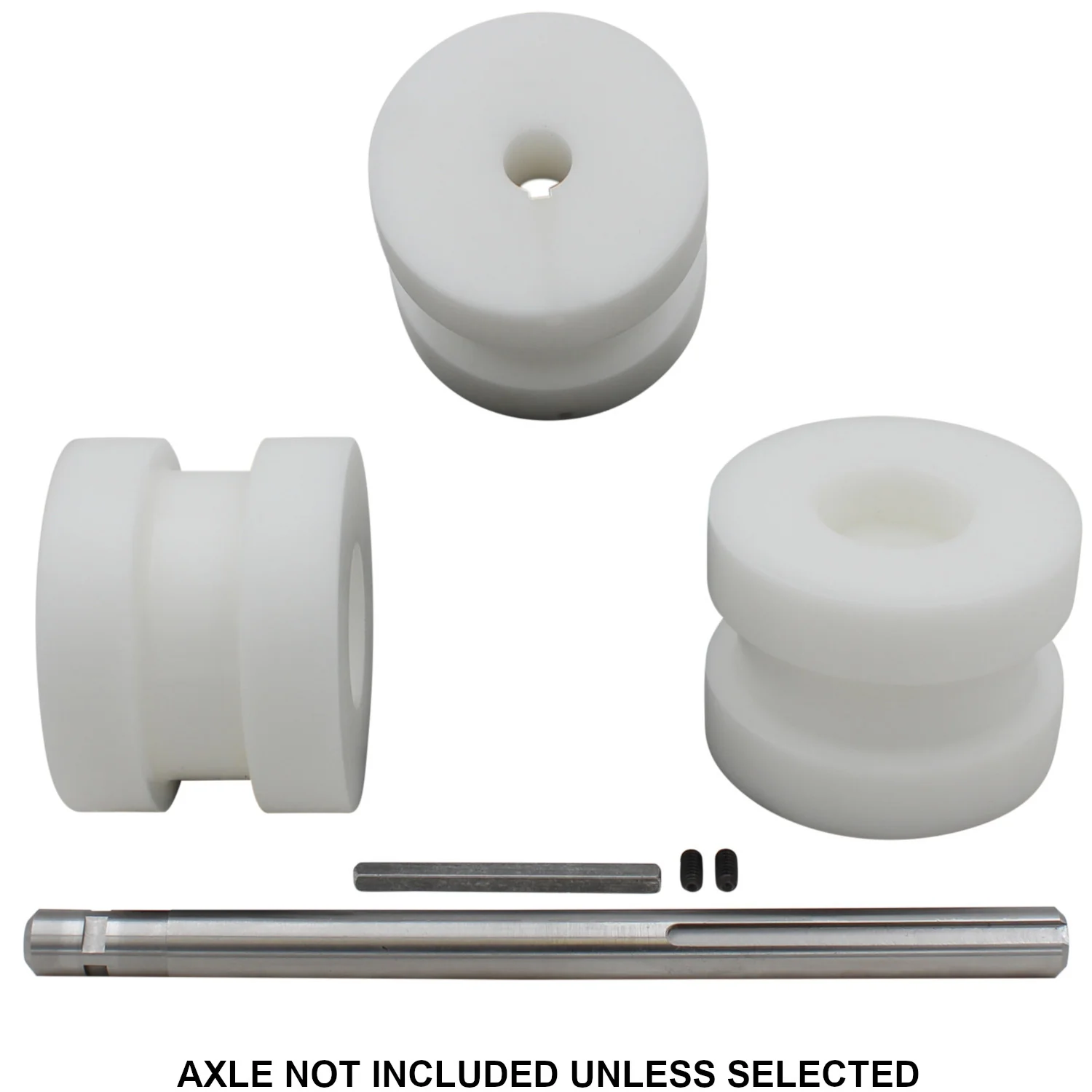 1.00" Square Dies Delrin