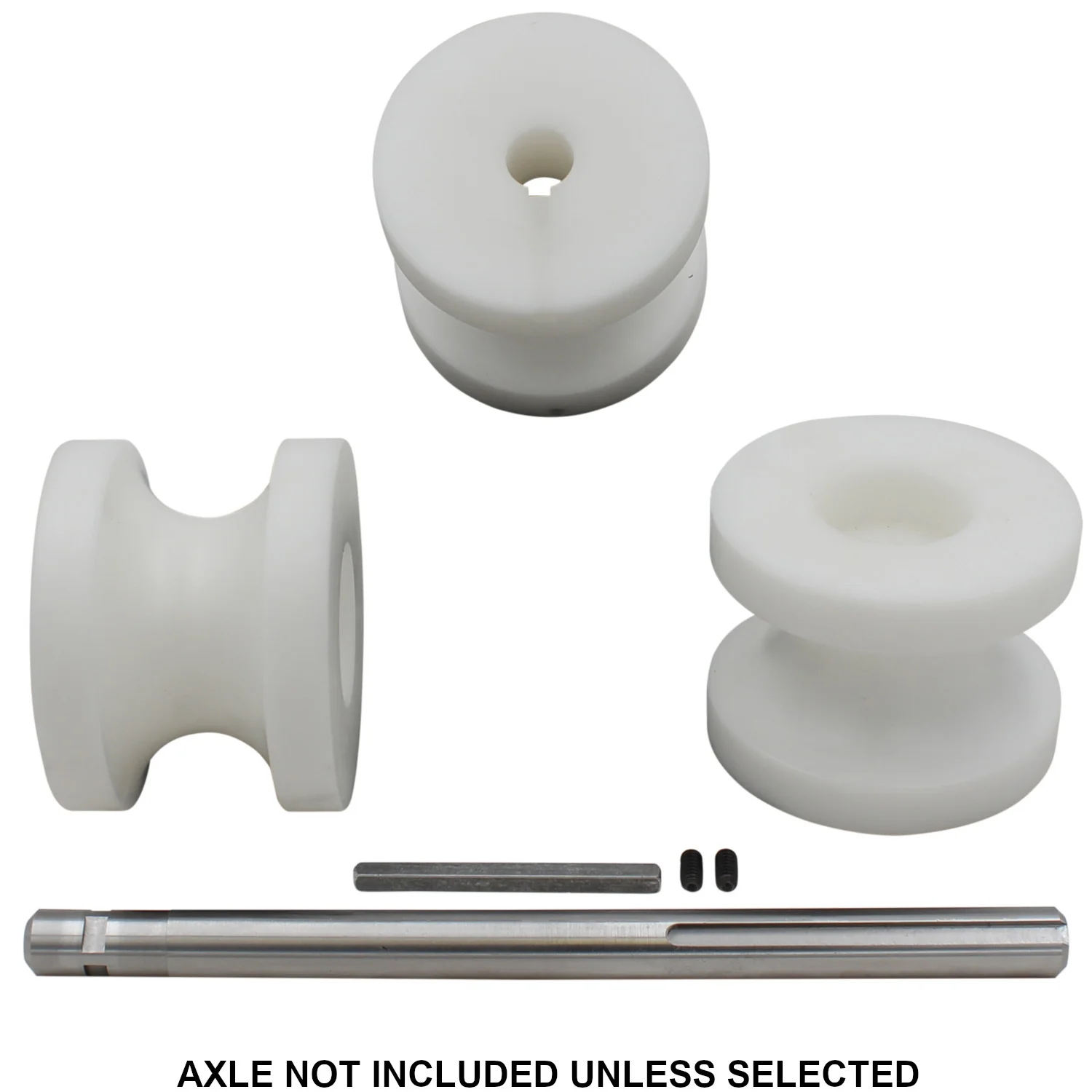 1.25" Round Pipe Dies Delrin