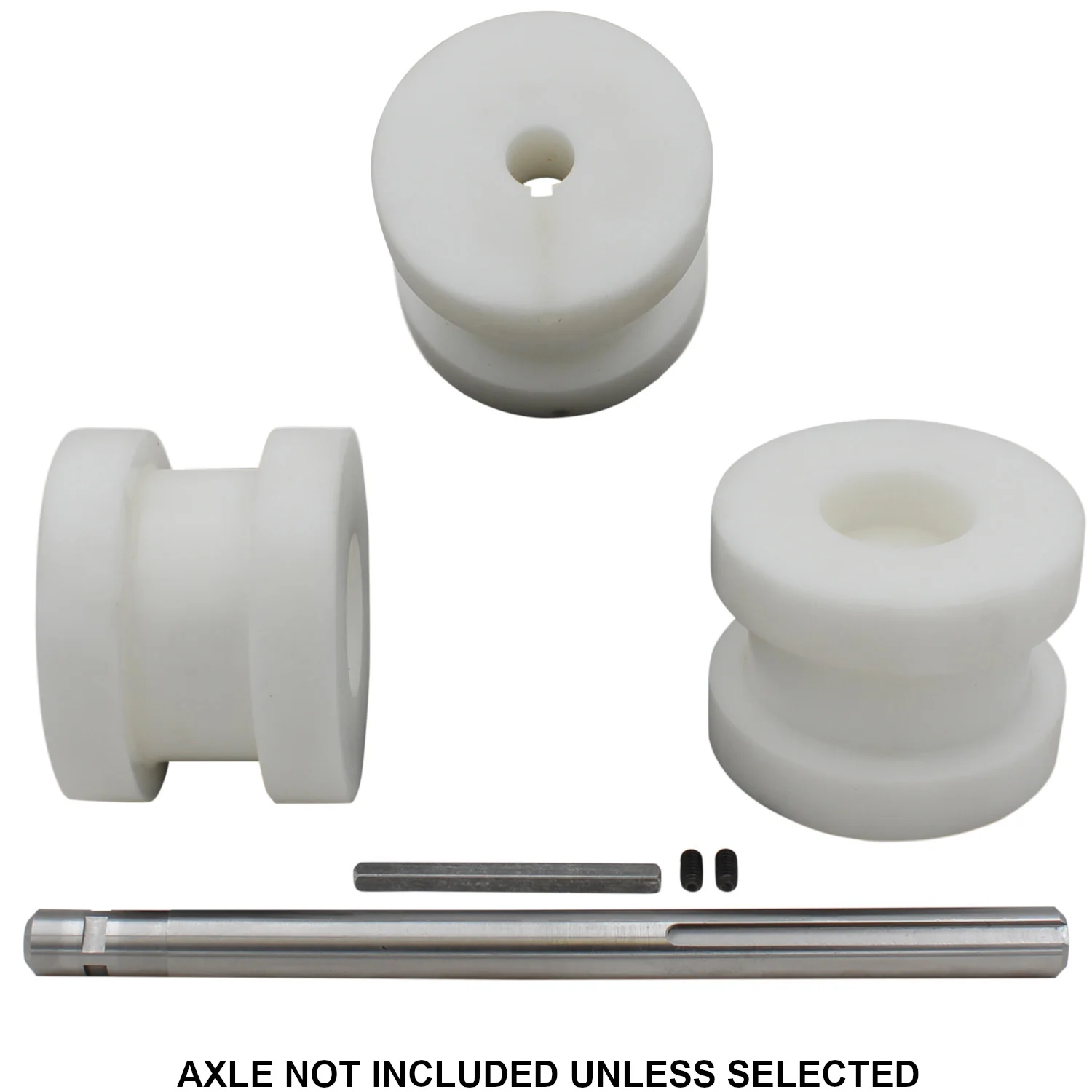 1.25" Square Dies Delrin