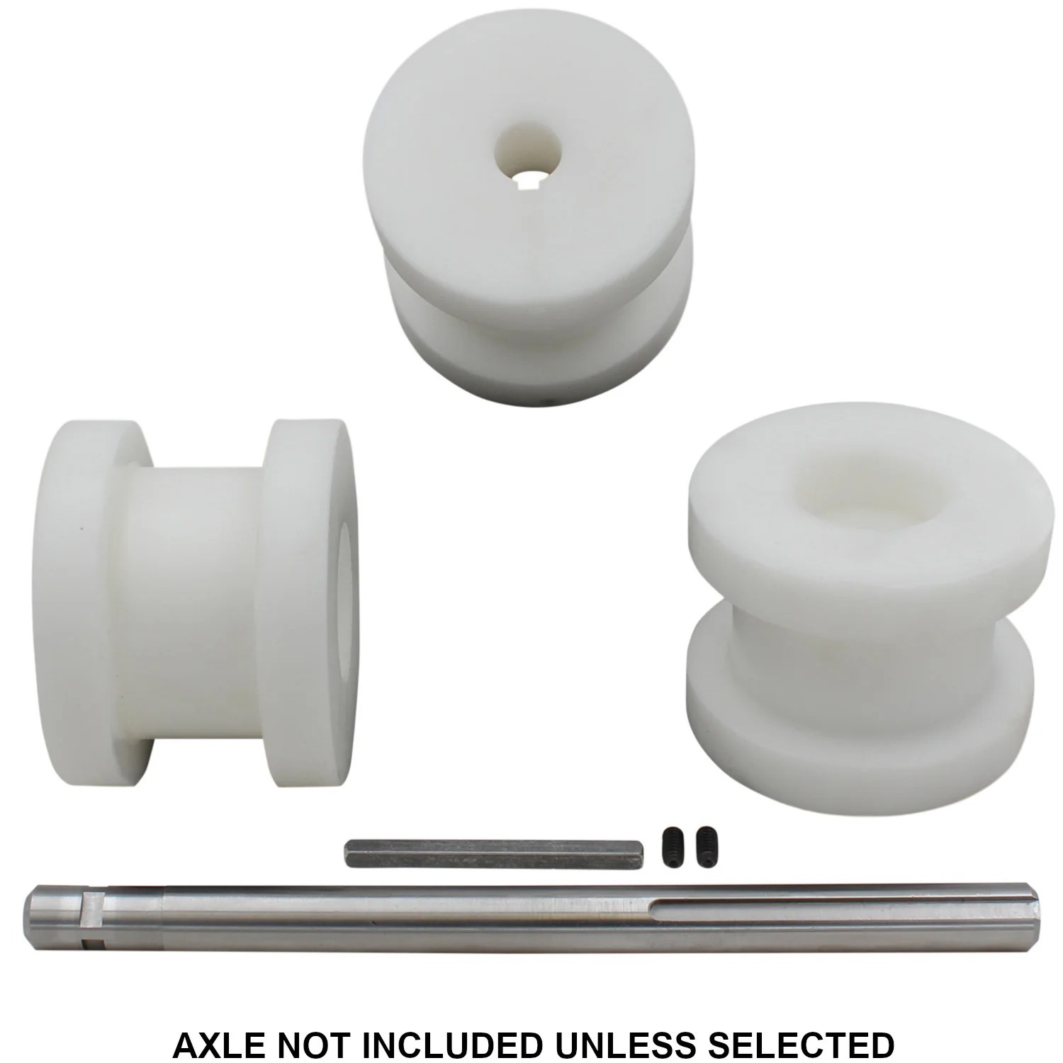 1.75" Square Dies Delrin