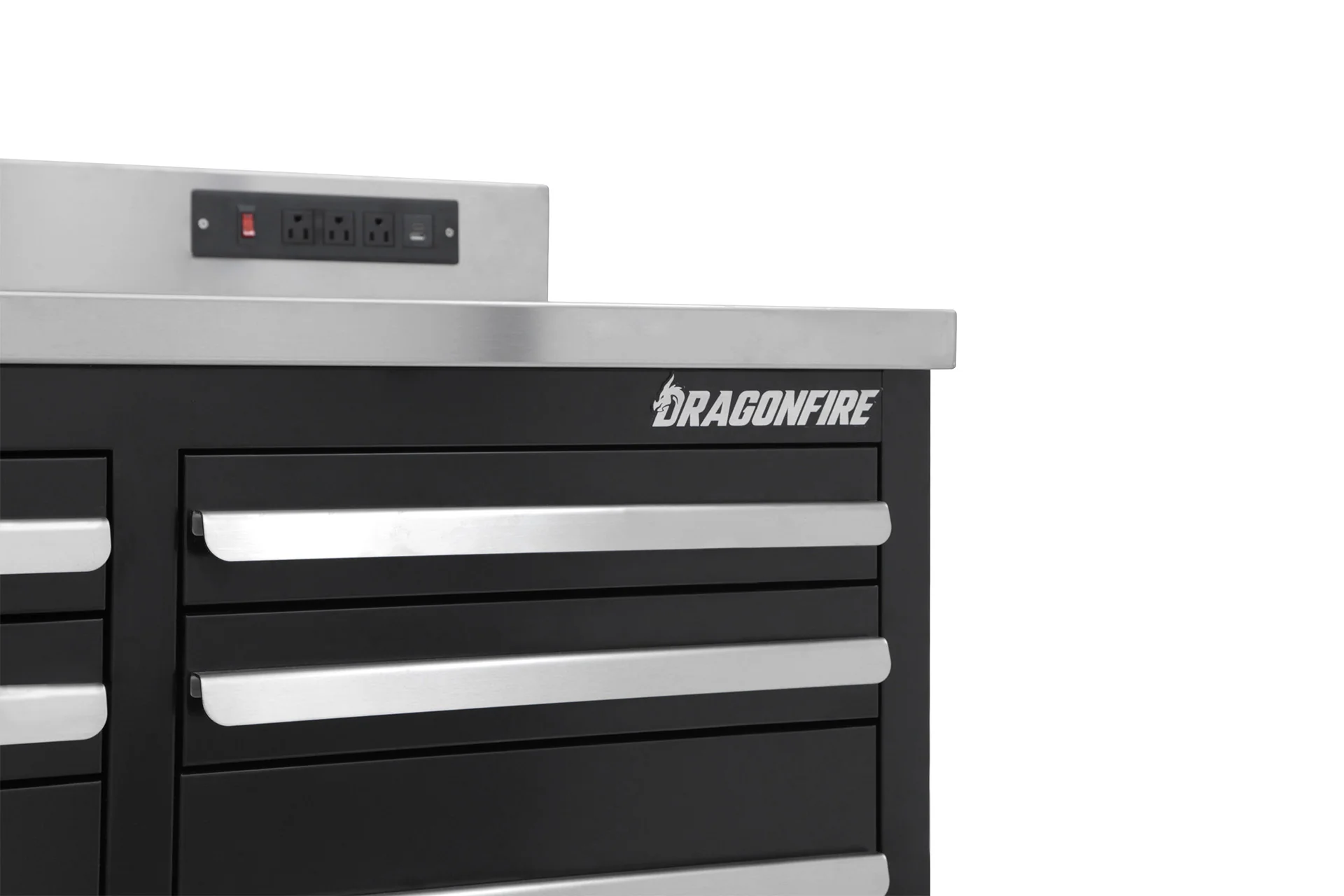 Dragonfire Tools 17 Drawer Pro Series Heavy Duty 7FT Workbench - Image 4