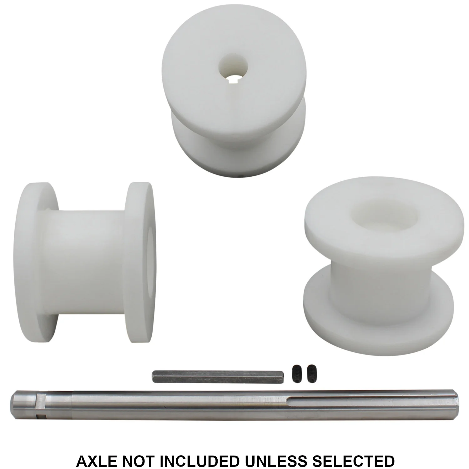 2.00" Square Dies Delrin
