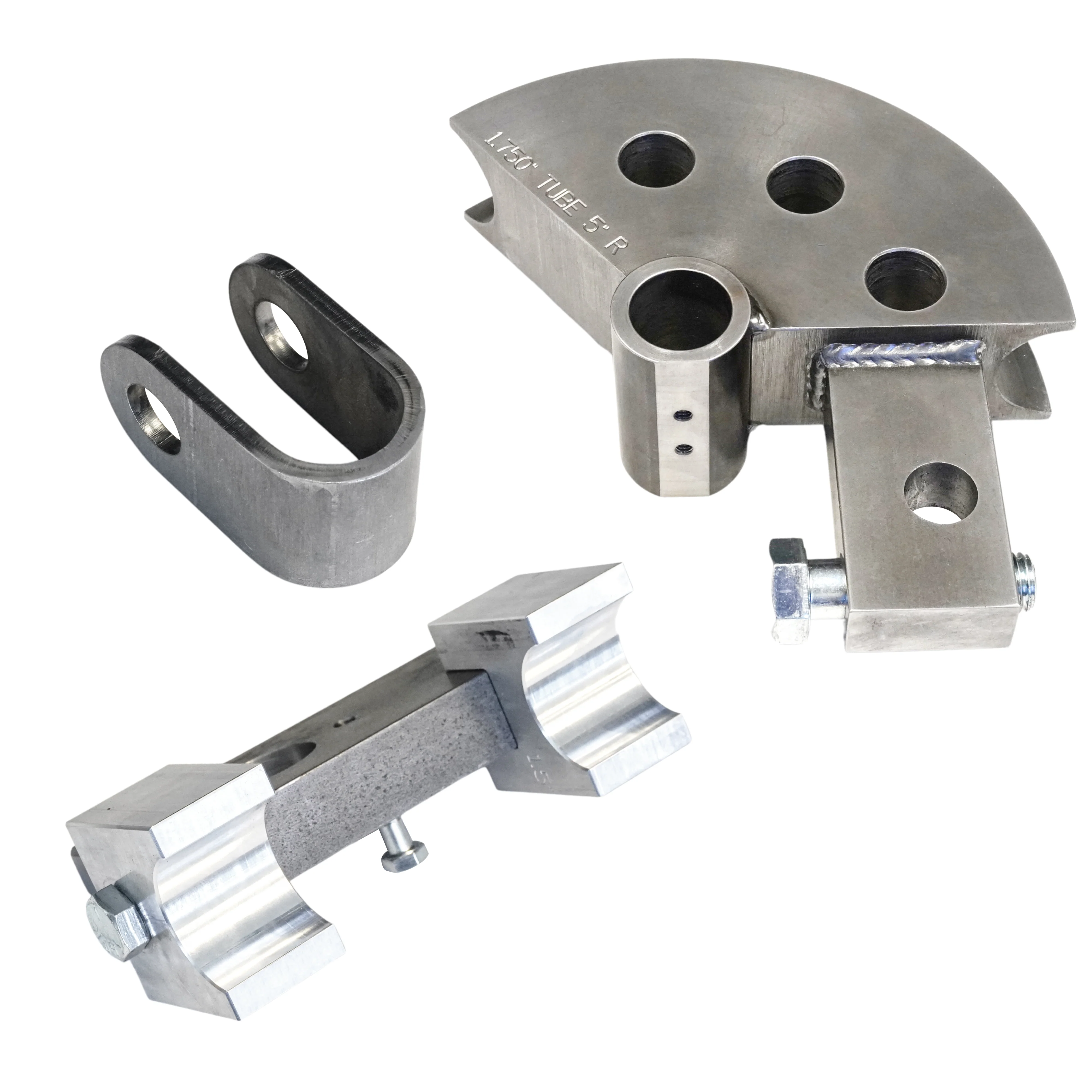 2.50" Round Tube Dies - 120°, 7 inch CLR