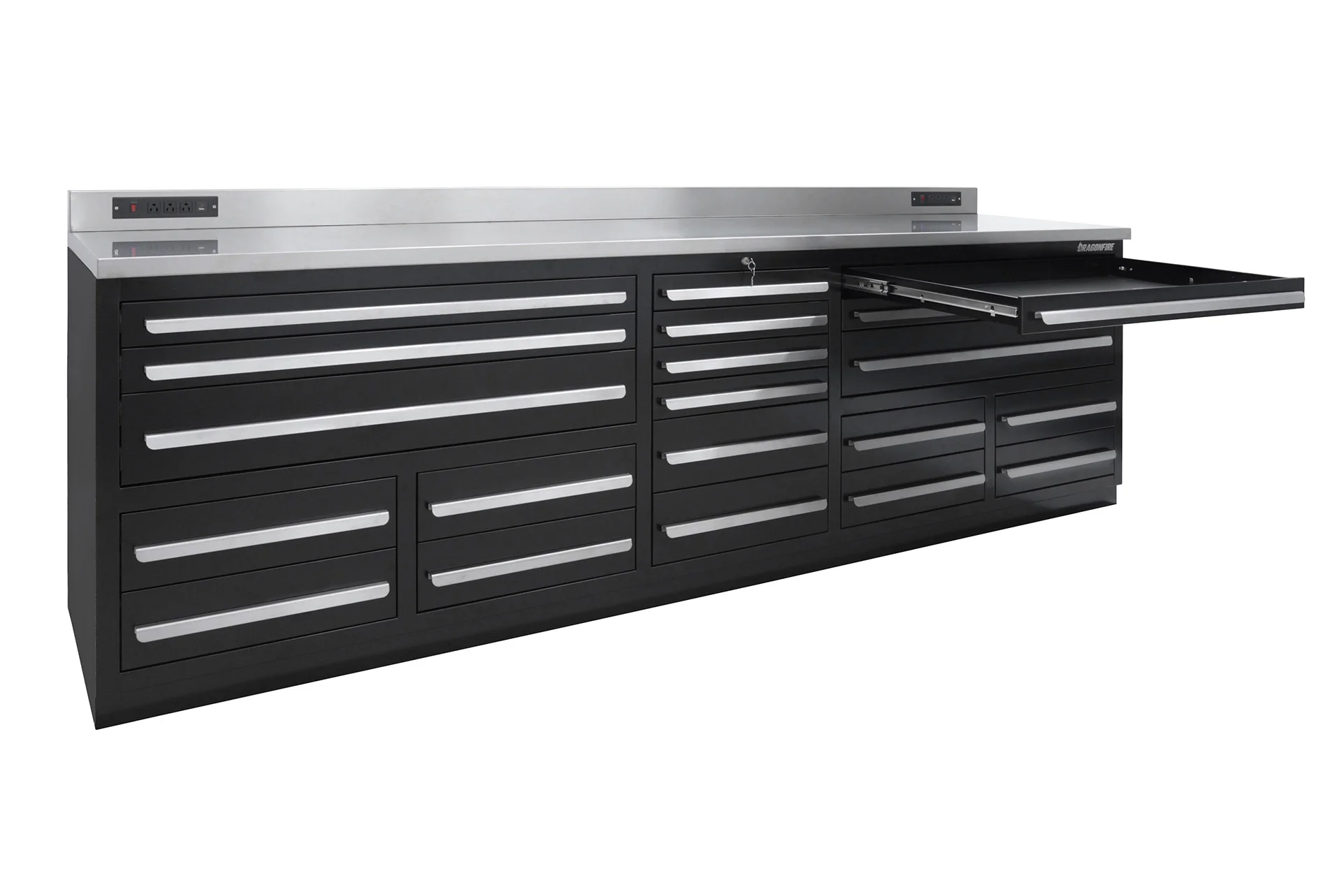 Dragonfire Tools 20 Drawer Pro Series 9FT 4 1/4″ Workbench - Image 3
