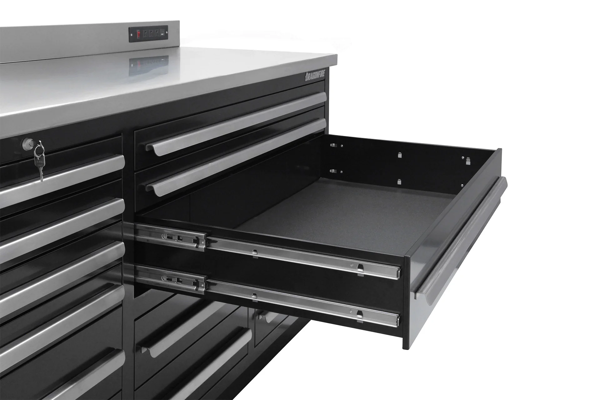 Dragonfire Tools 20 Drawer Pro Series 9FT 4 1/4″ Workbench - Image 4