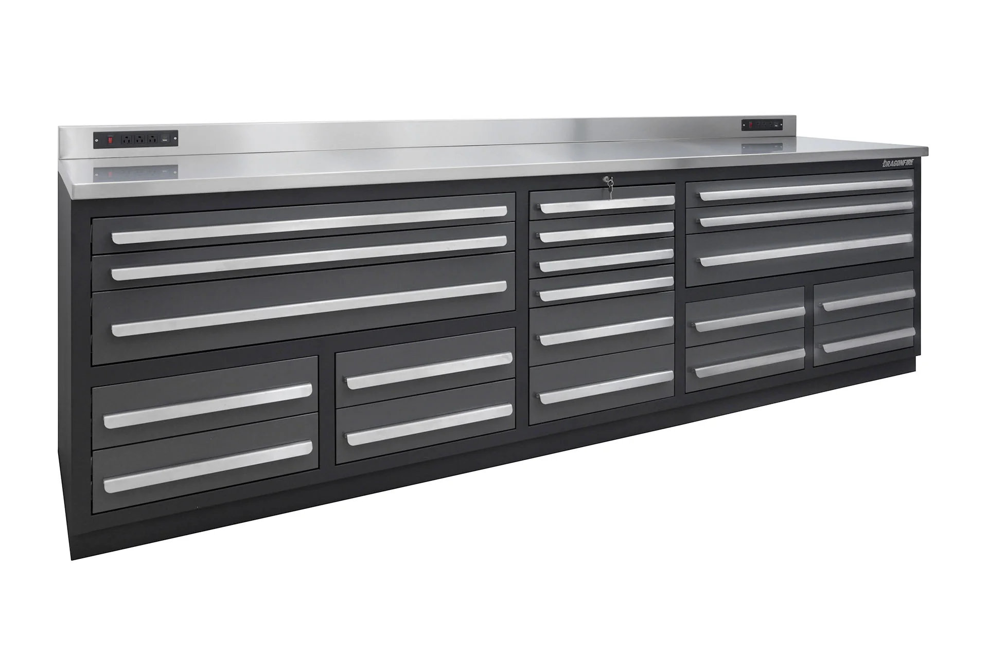 Dragonfire Tools 20 Drawer Pro Series 9FT 4 1/4″ Workbench - Image 8