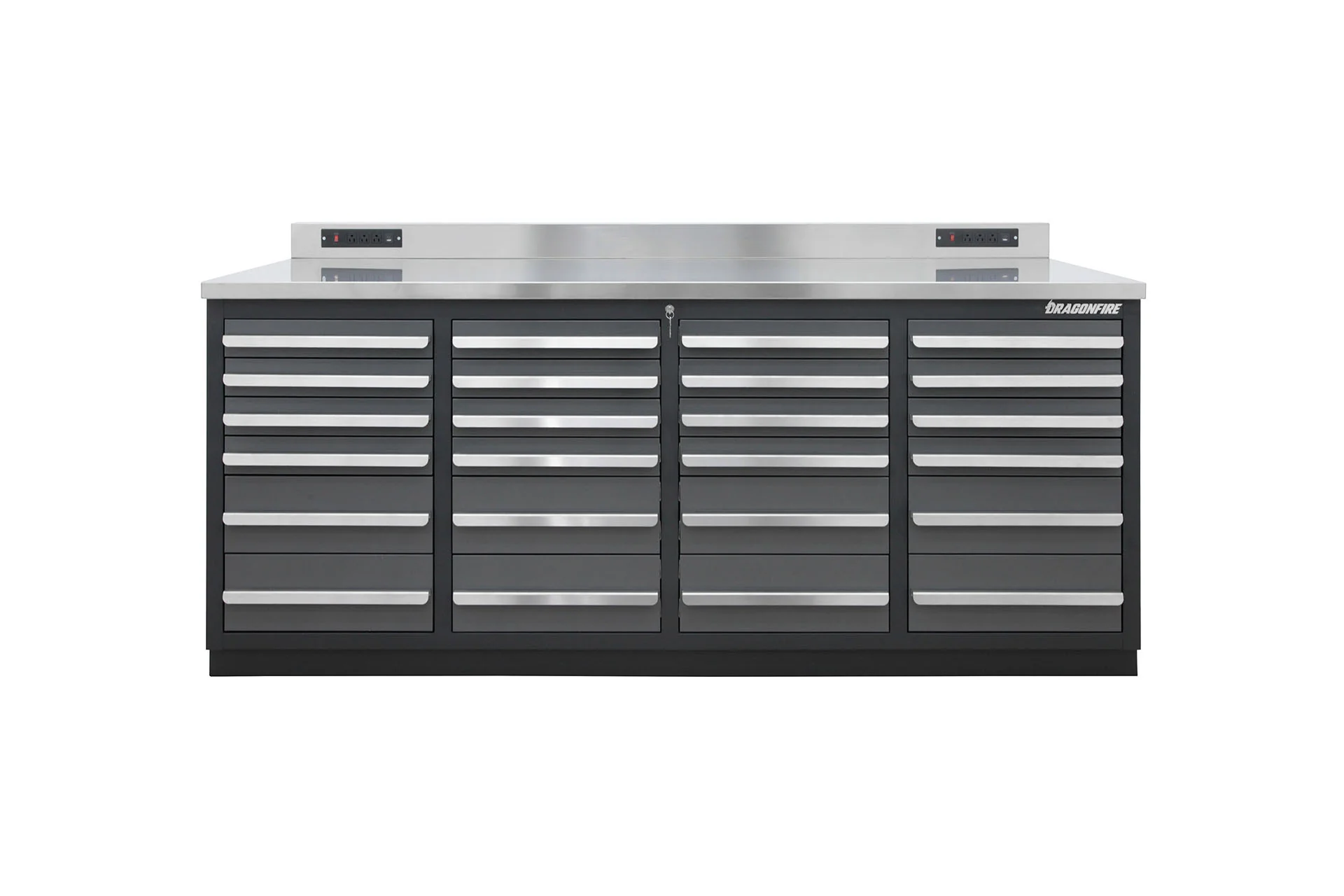 Dragonfire Tools 24 Drawer Pro Series 7FT Heavy Duty Workbench - Image 7