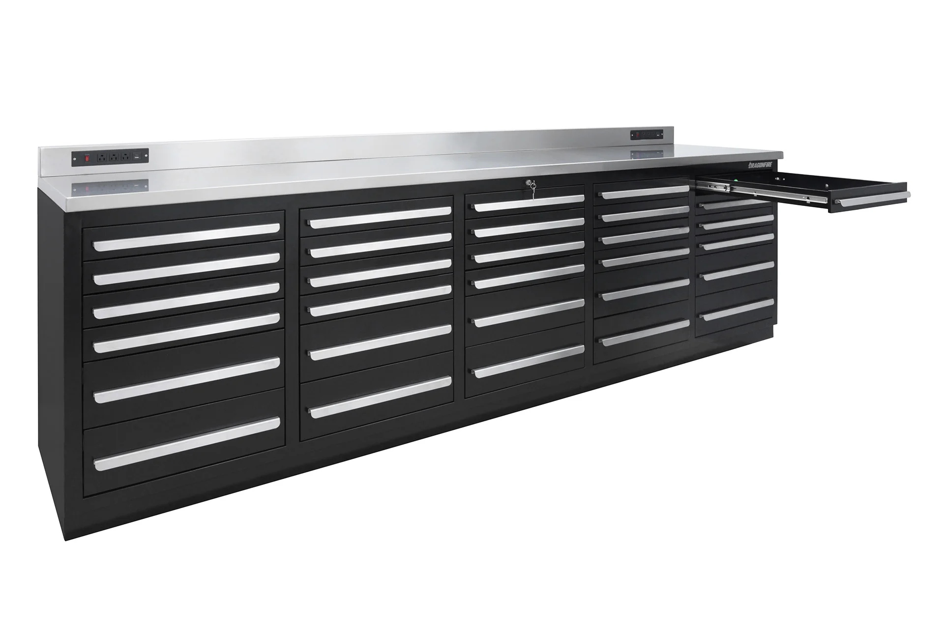Dragonfire Tools 30 Drawer Pro Series 9FT 4 1/4″ Workbench - Image 3