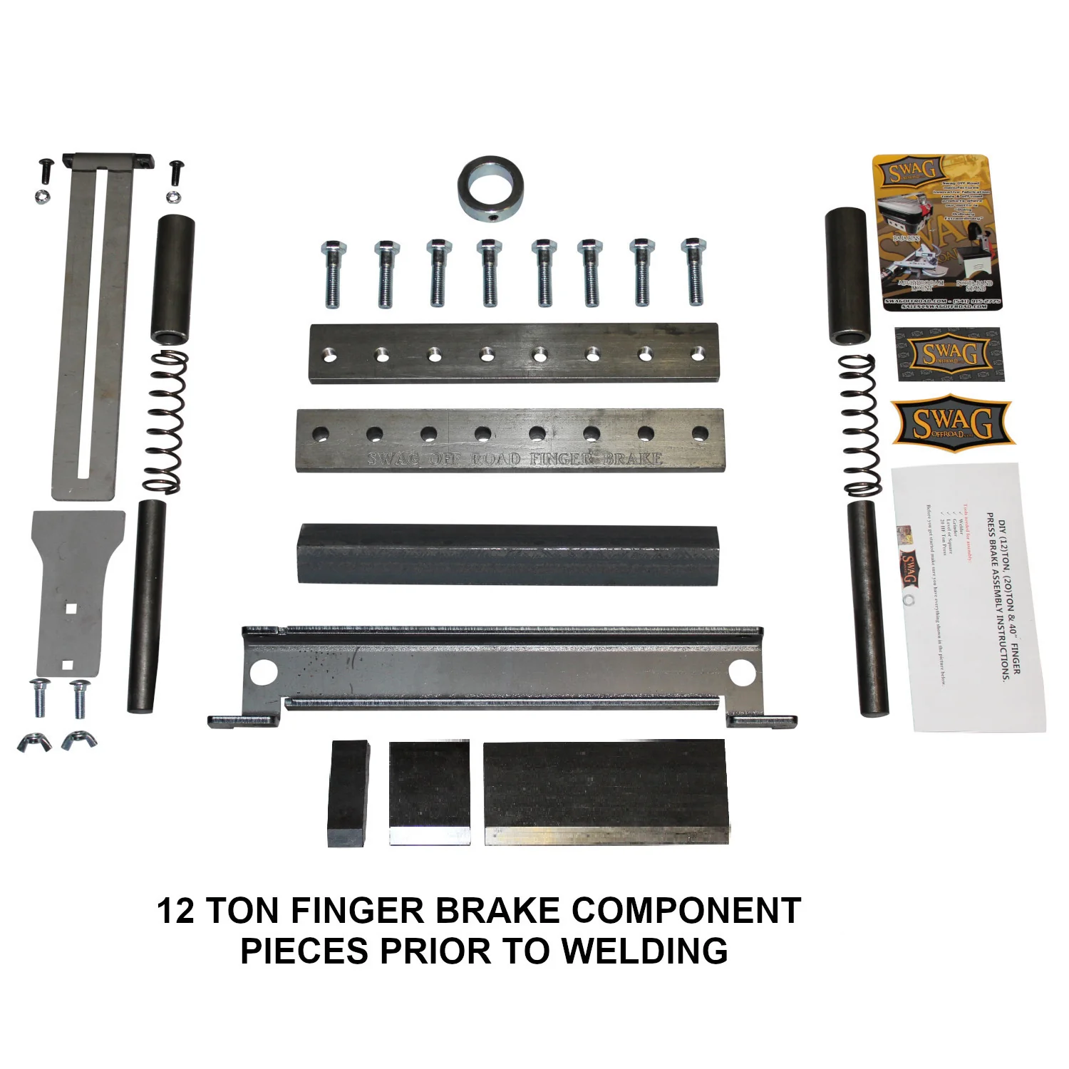 SWAG 12 TON Finger Brake DIY Builder Kit - Image 3