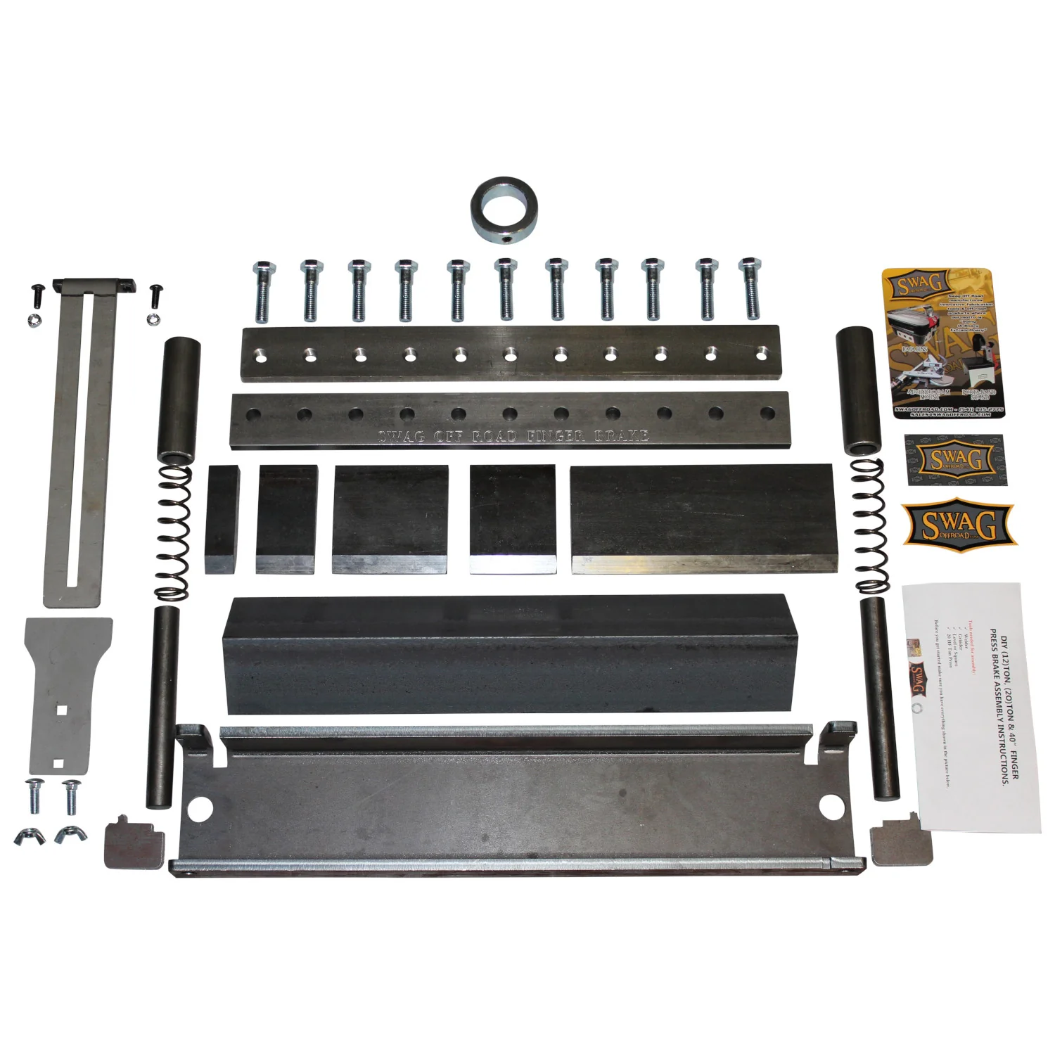 SWAG 20 TON Finger Brake Heavy Duty DIY Builder Kit - Image 3