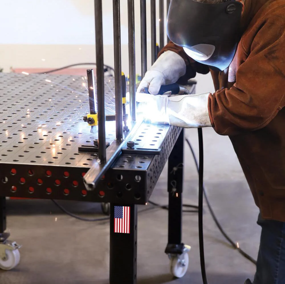 System 16 3'x4' (36"x48") Siegmund Imperial Series (Inch) Welding Table with Plasma Nitration - 1 - Image 3