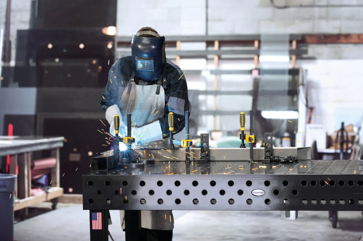 System 28 4'x5' (48"x60") Siegmund Imperial Series (Inch) Welding Table with Plasma Nitration - 1 - Image 4