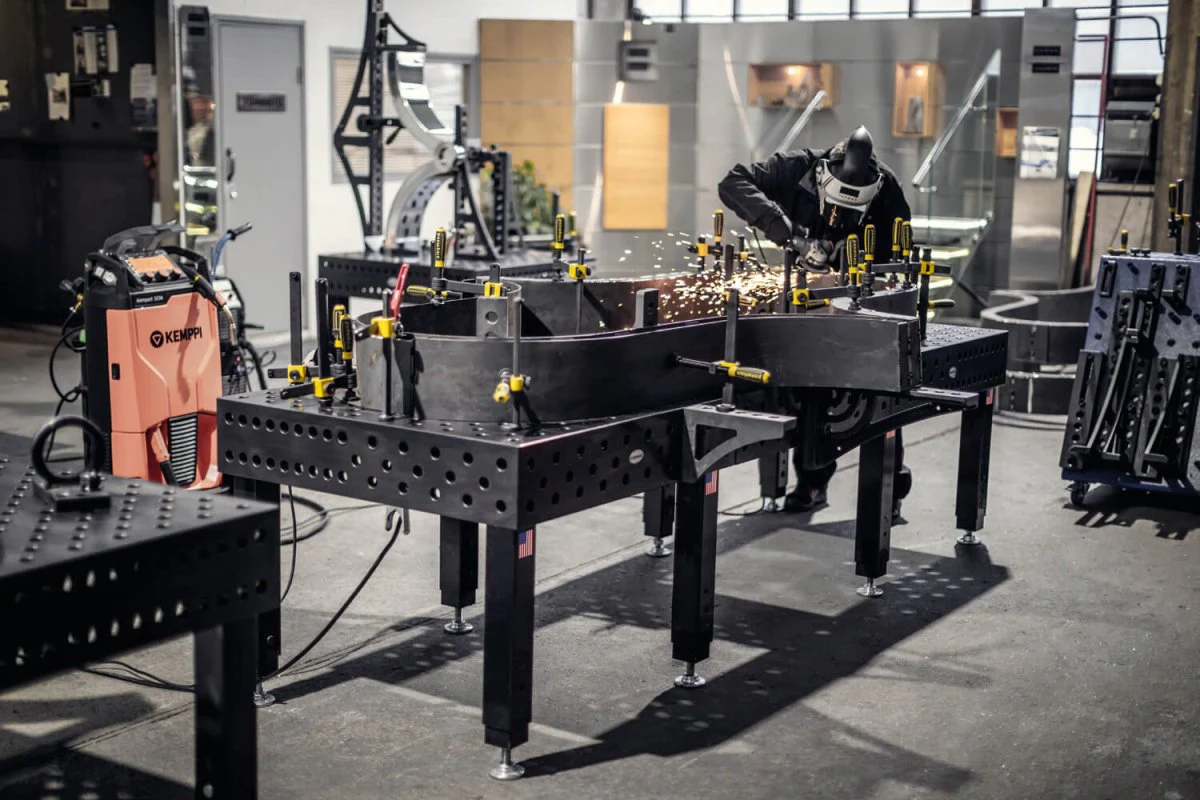 System 28 5'x5' (60"x60") Siegmund Imperial Series (Inch) Welding Table with Plasma Nitration - 1 - Image 5